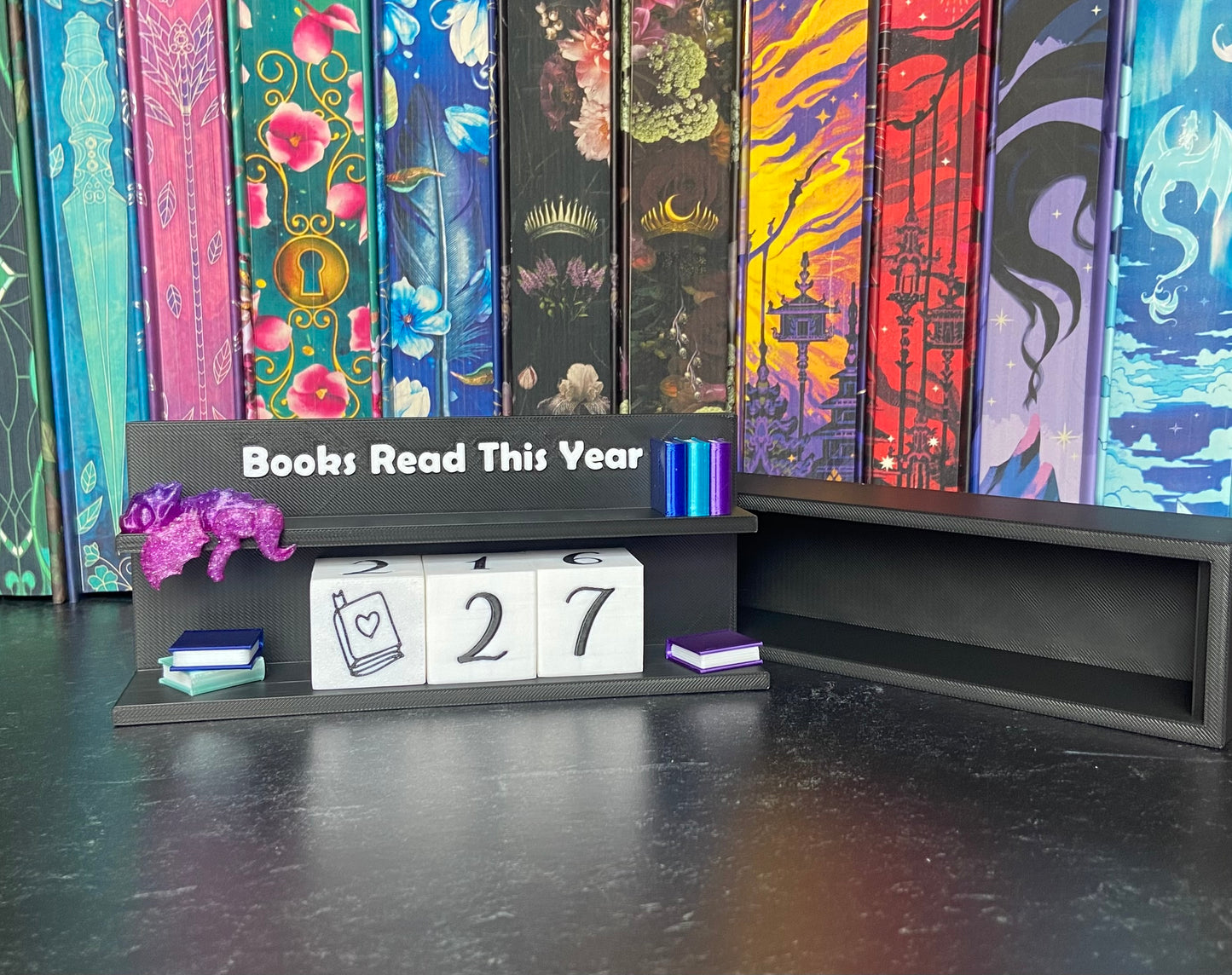 Books Read This Year Shelf Counter
