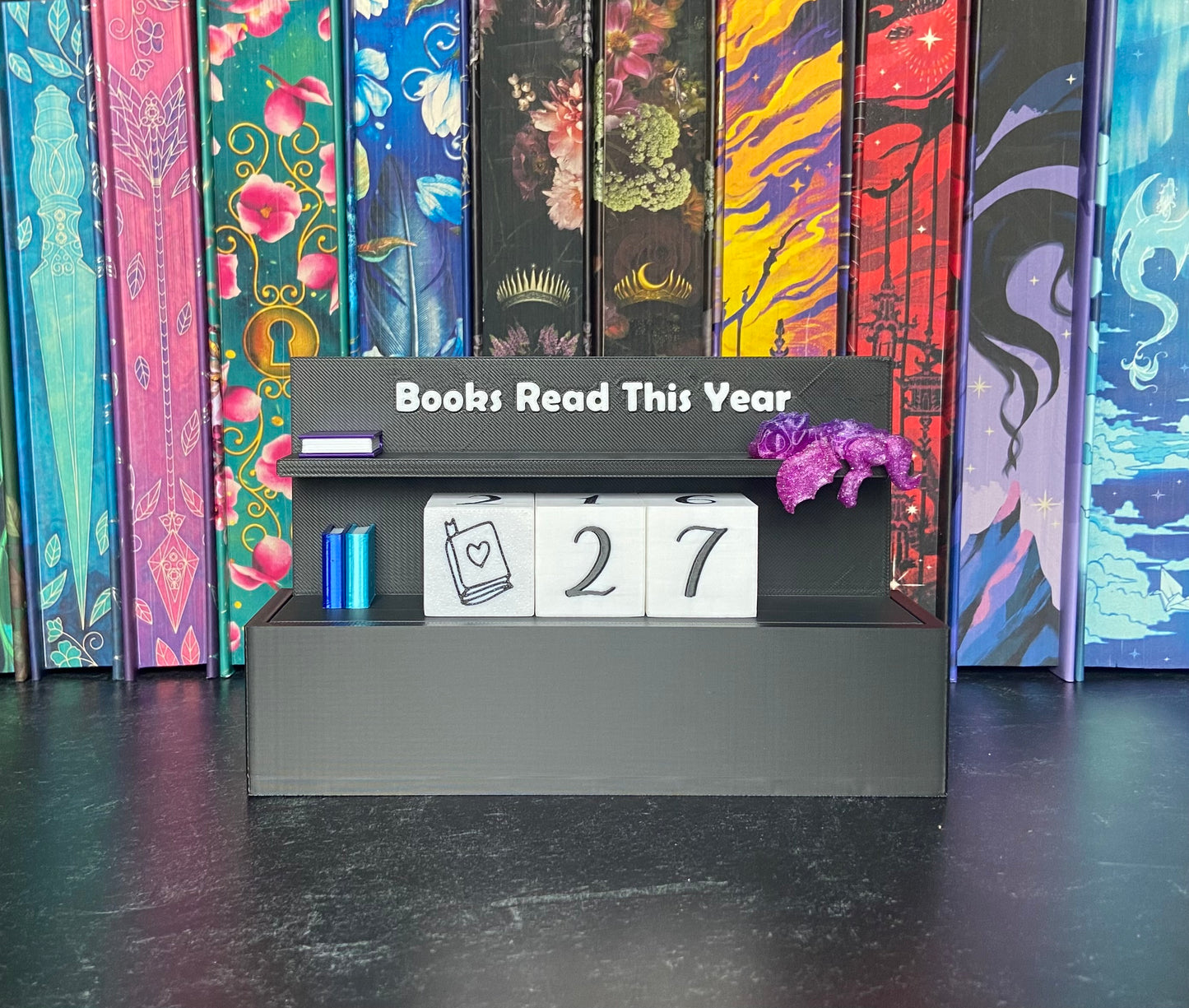 Books Read This Year Shelf Counter