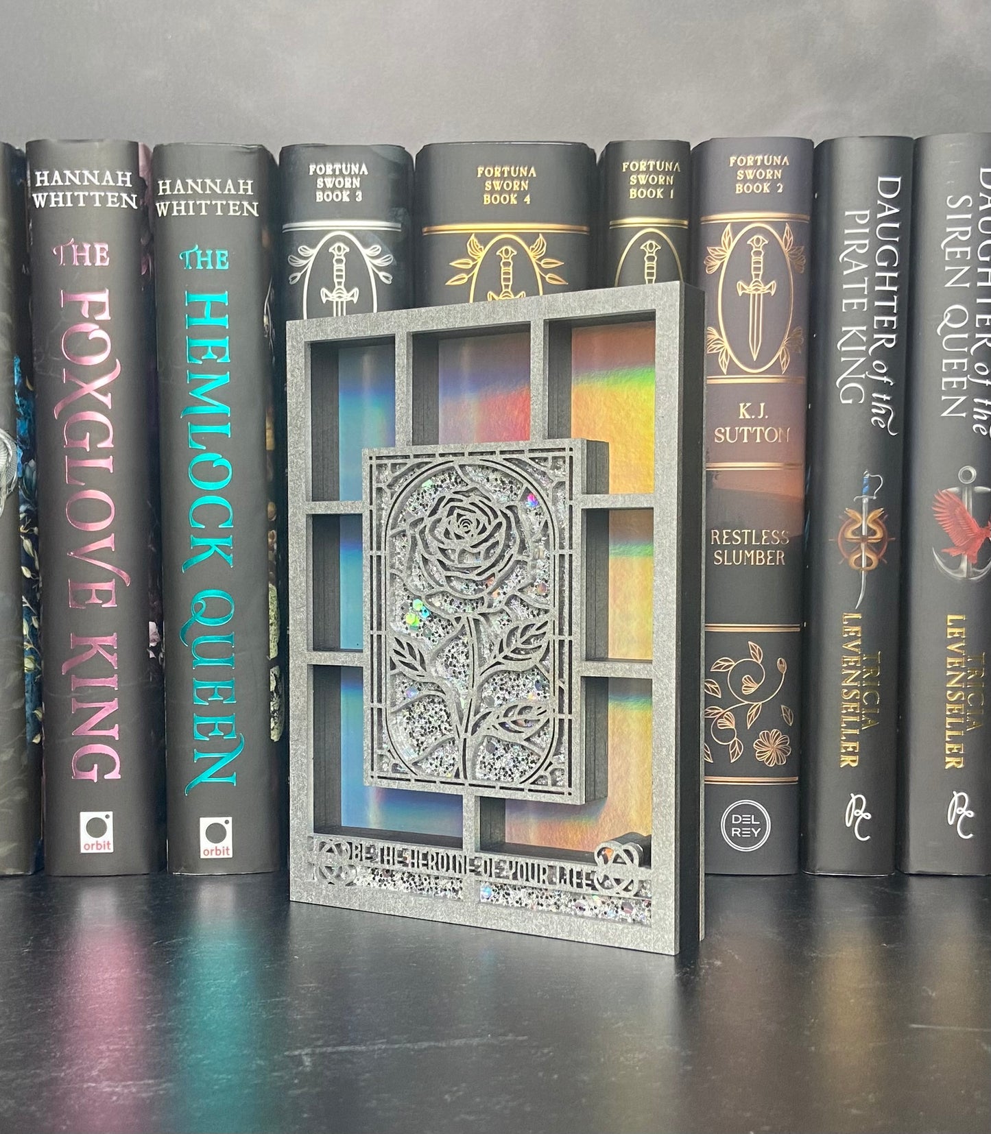 Be the Heroine of Your Life Mini Bookshelf