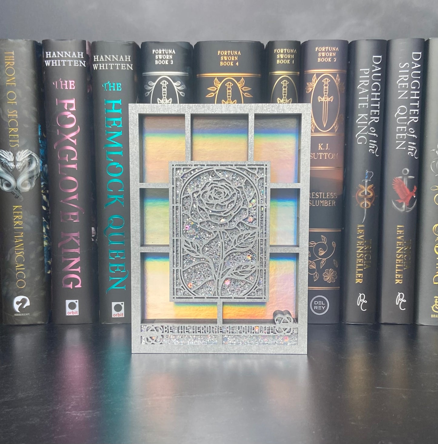 Be the Heroine of Your Life Mini Bookshelf