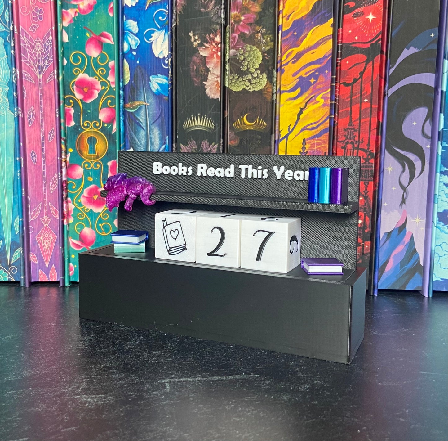Books Read This Year Shelf Counter