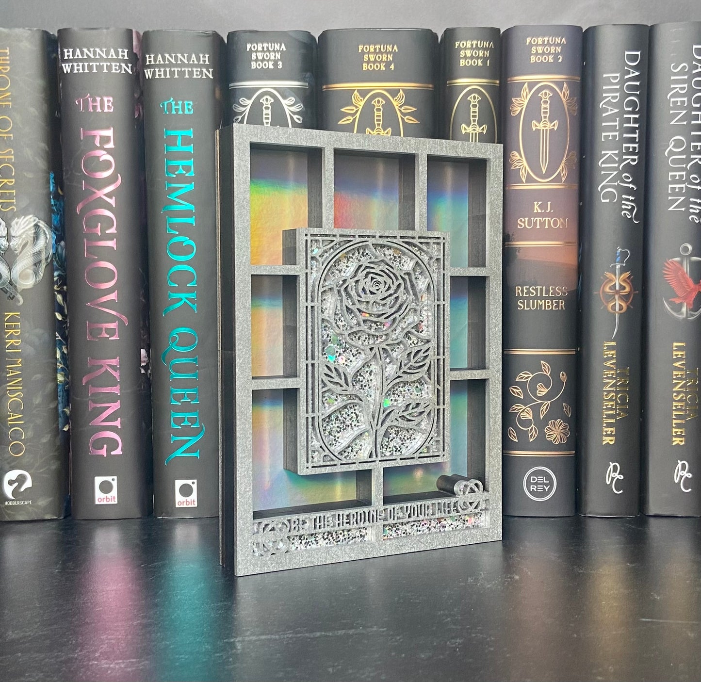 Be the Heroine of Your Life Mini Bookshelf