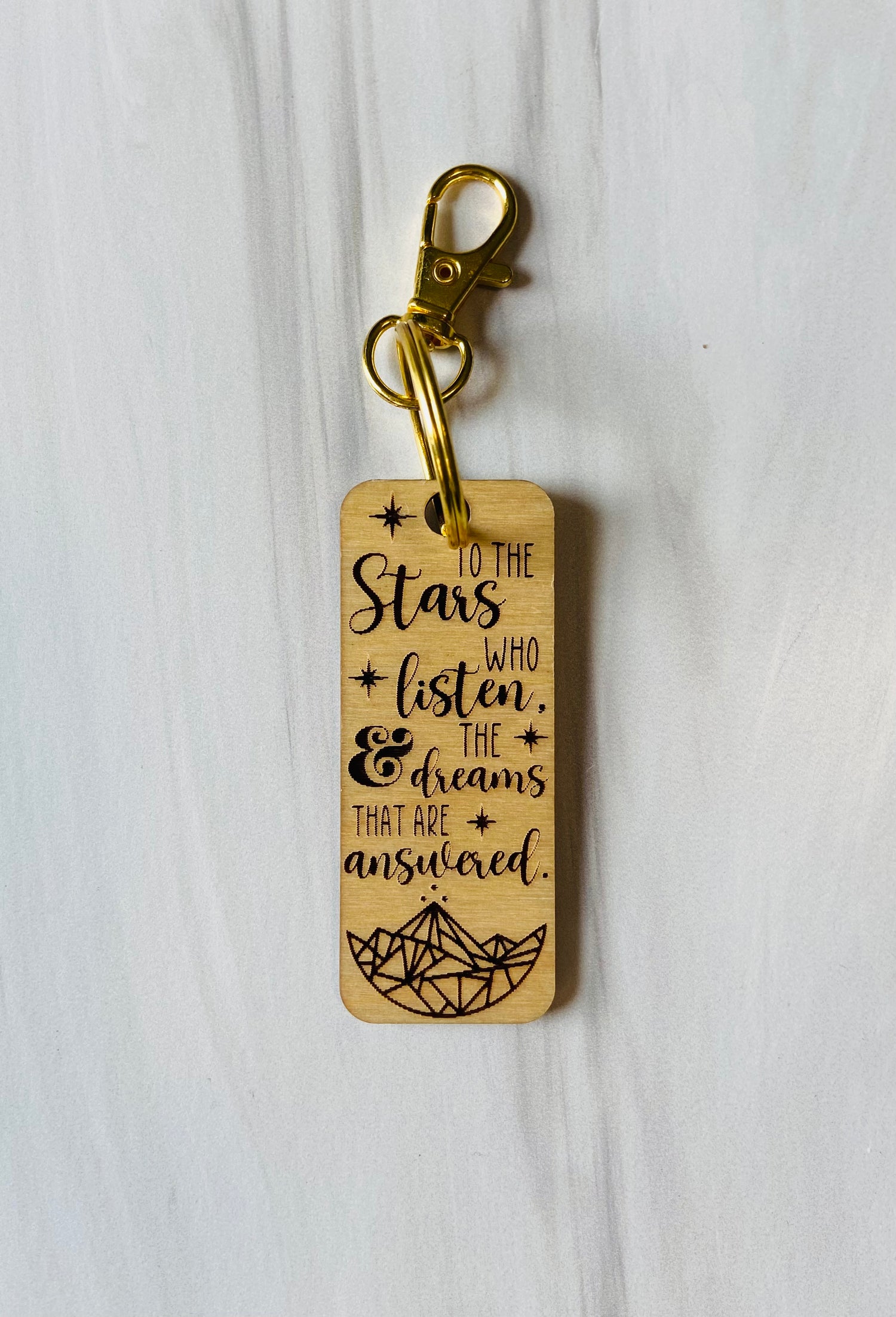 Wood Keychains