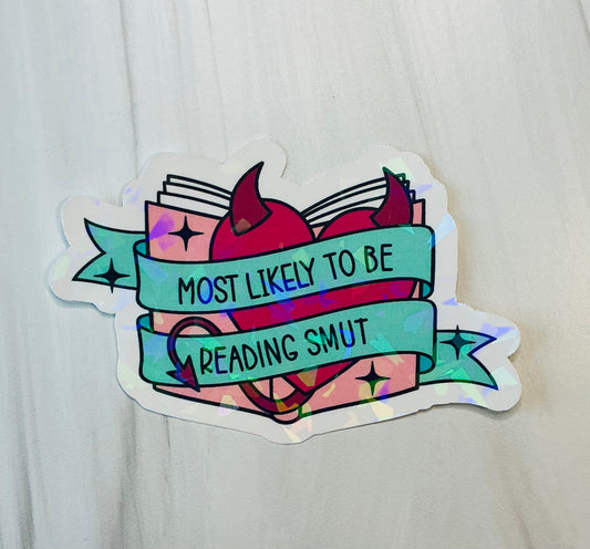 Most likely to be reading smut