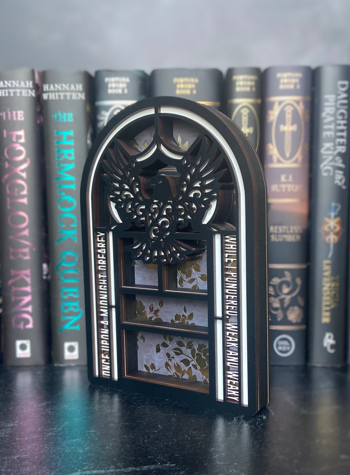 Nevermore Mini Bookshelf
