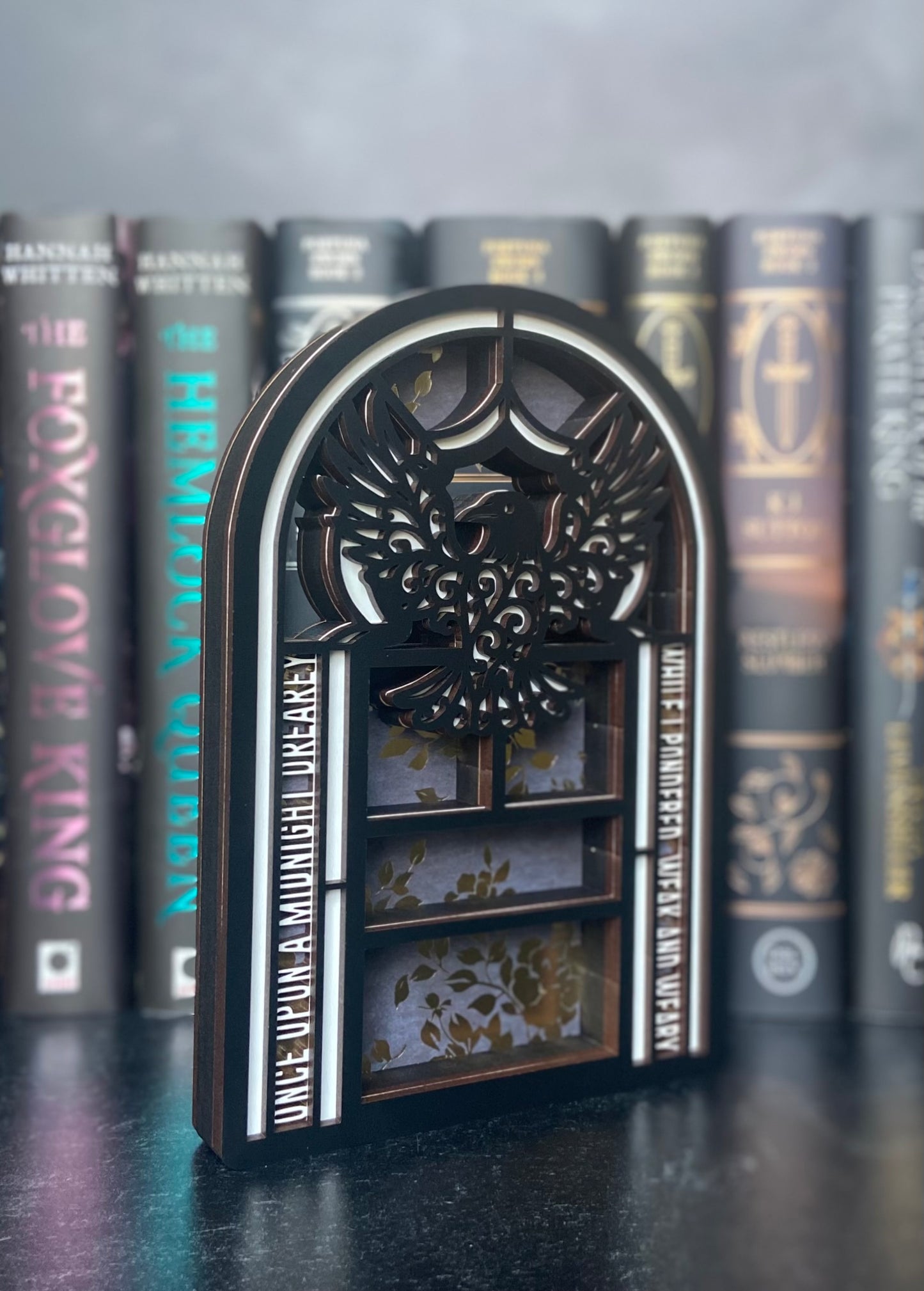Nevermore Mini Bookshelf